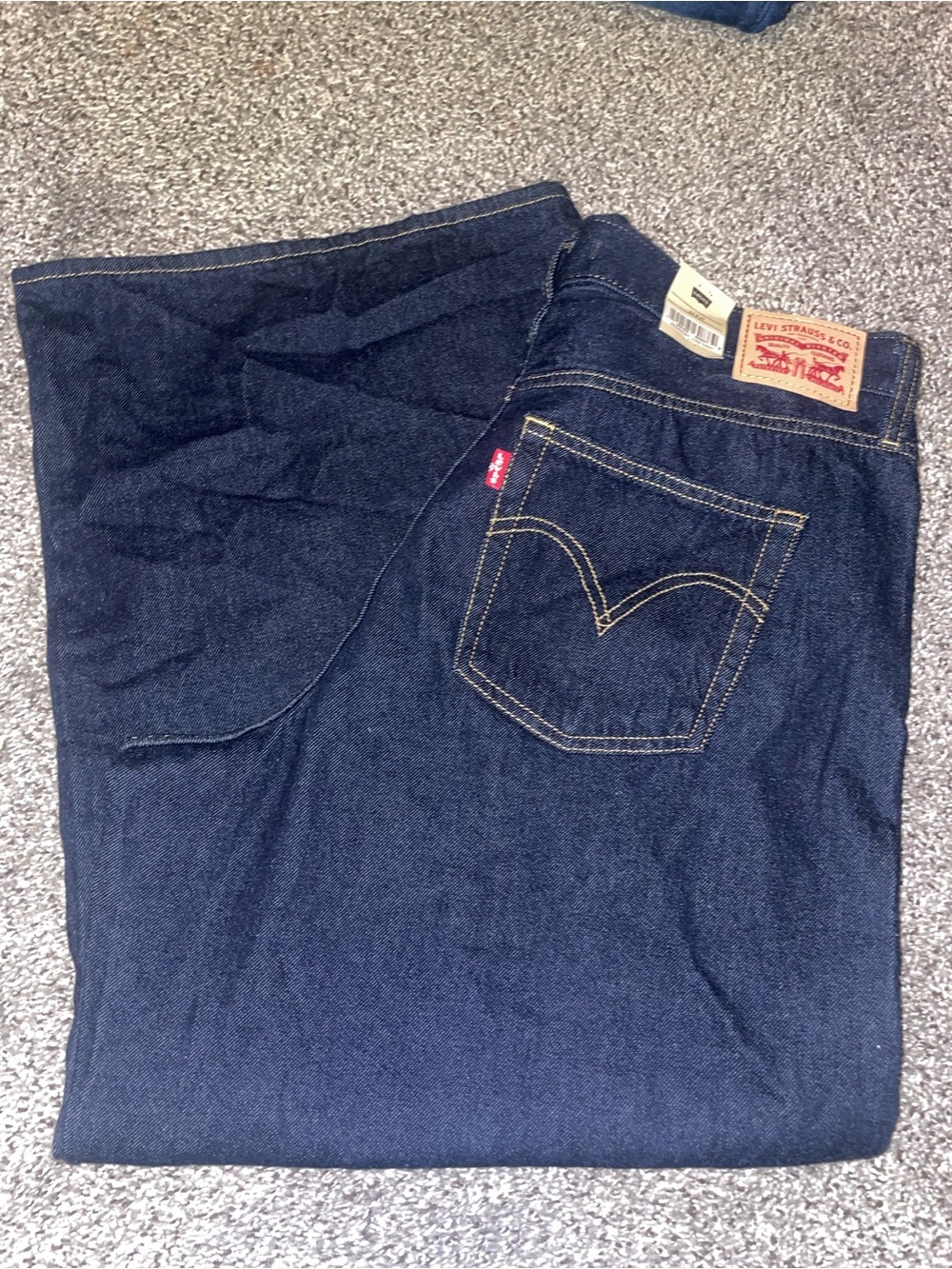 Levi's Women's Middy Wide Leg Cropped Jeans NWT